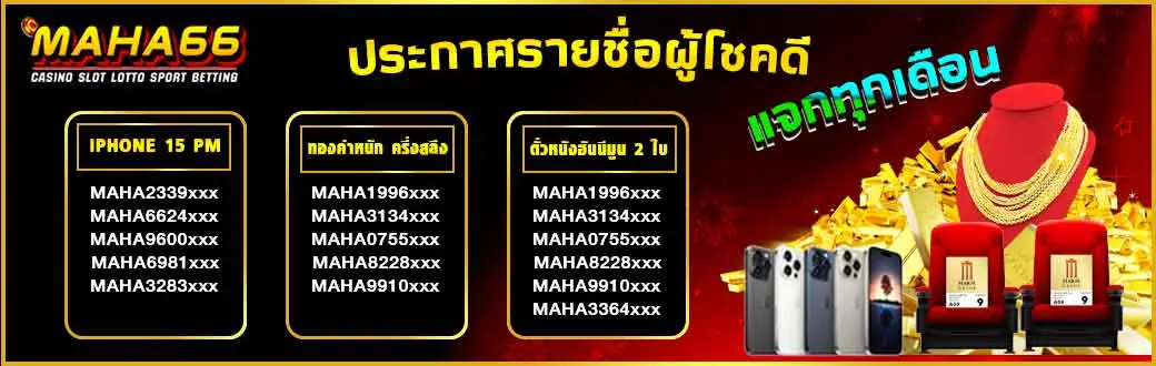รายชื่อผู้โชคดี1